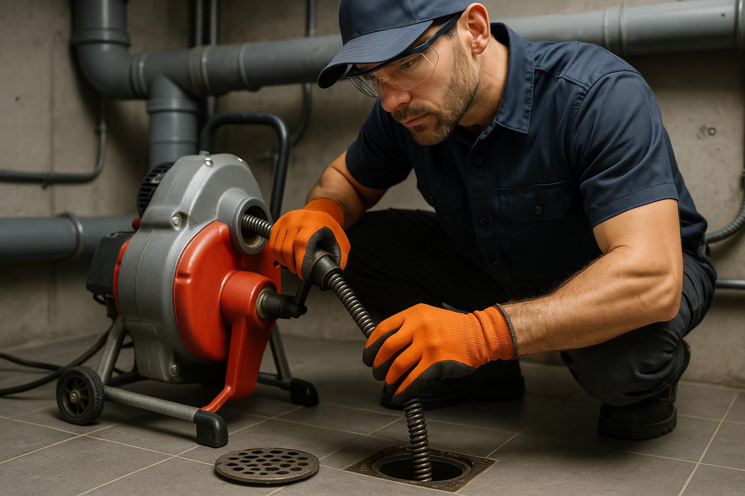 Débouchage de canalisations professionnel